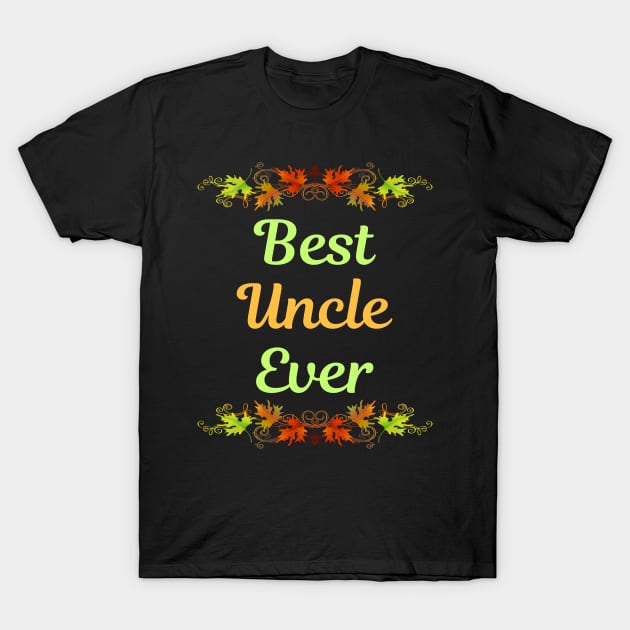 Family Leaf 2 Uncle T-Shirt by blakelan128